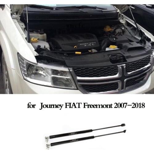 AU05 -2Pcs Car Gas Shock Hood Strut Damper Front Engine Hood Support Rod Lift for Dodge Journey FIAT Freemont 2007-2018