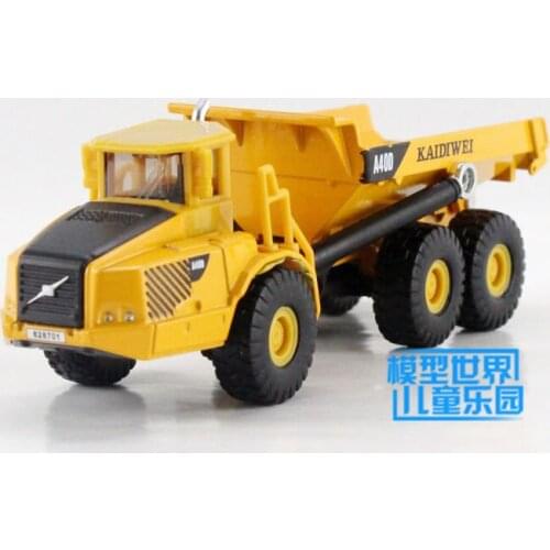 Free Shipping/Diecast Toy Model/1:87 Scale/Dumper Lorry Truck/Engineering Car/Educational Collection/Gift For Children/Small