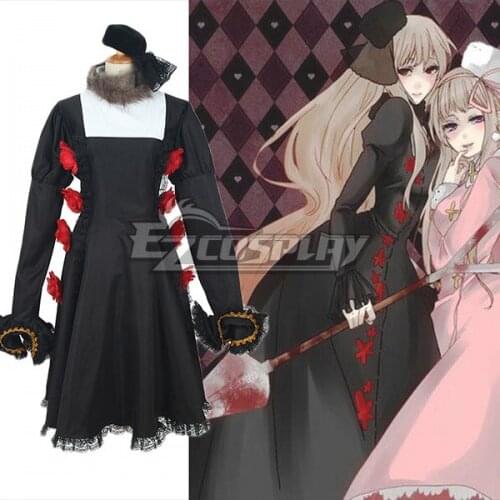 Axis Powers Hetalia The Beautiful World The Russian Federation Anya Braginskaya Girls Black Party Dress Cosplay Costume E001
