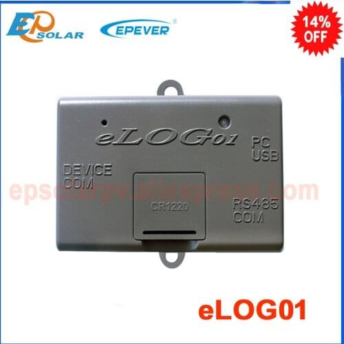 ELOG01 the function record and down datas matched with solar controller mainly for photovoltaic cells batteries equipment