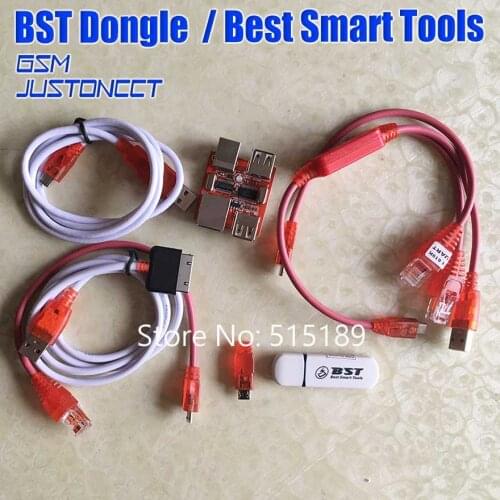 BST dongle for HTC SAMSUNG xiaomi oppo vivo unlock screen S6 S7 lock repair IMEI record date Best Smart tool dongle