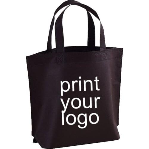 Small MOQ 70 80gms non woven custom printed bags,shopping tote bag pick your color,make your size add your logo