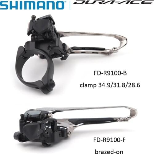 SHIMANO Dura Ace FD R9100 2x11s Front Derailleur Road Bicycle Front Derailleur Shimano genuine goods bike accessories