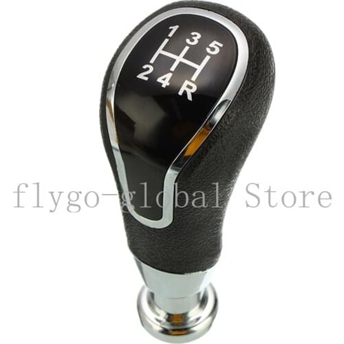For LADA Manual 5 Speed Shift Knob Car Gearbox Handles Gear Shift Knob Stick Lever Head PU Leather Car Styling Auto Accessories