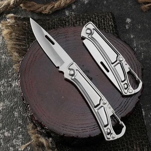 Folding knife Stainless Steel Survival Hunting Camping Fishing Climbing Knife