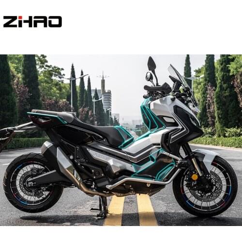 Motorcycle Carbon Sticker For Honda Scooter X ADV 750 Xadv 750 Motorcycle Tank Pad Protector Sticker