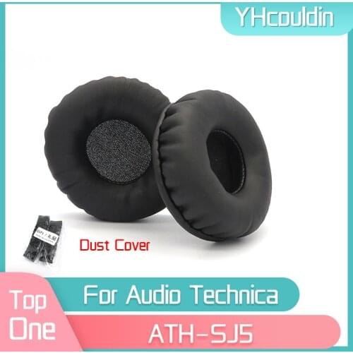 YHcouldin Earpads For Audio Technica ATH-SJ5 ATH SJ5 Headphone Ear Pad Replacement Headset Ear Cushions