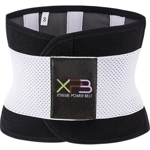 Waist Trainer Women Waist Cincher Xtreme Thermo Power Belt Hot Sauna Body Shaper Girdle Belt Belly Control Corset Firm Slimming