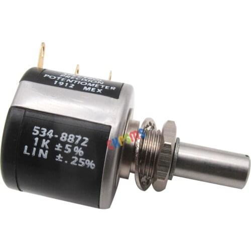 1PCS 6.0mm shaft potentiometer Vishay 534-8872 1K for SWF embroidery machines
