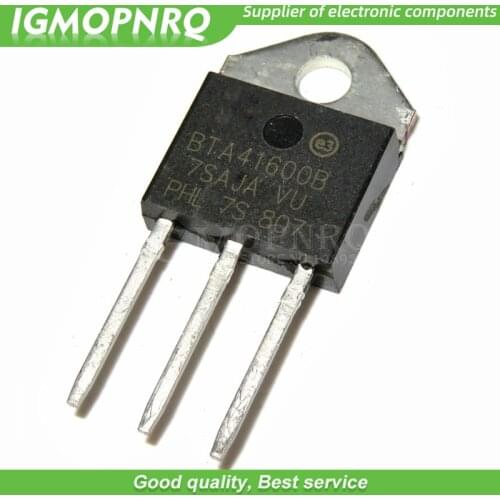 10pcs BTA41-600B BTA41600B BTA41 BTA41-600B Triacs 40 Amp 600 Volt TO-3P new original