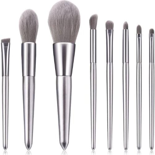 8Pcs Makeup Brushes Tool Set Cosmetic Powder Eye Shadow Foundation Blush Blending Beauty Make Up Brush Maquiagem