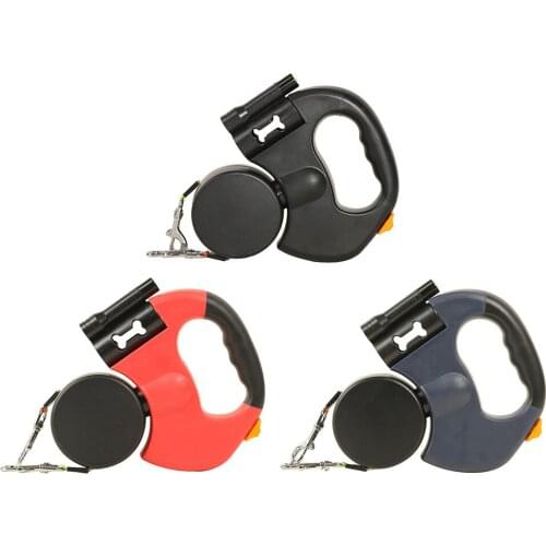 Retractable Dog Leashes Automatic Adjustable Extending Dogs Tractor Rope for Puppy Cats Leash Walking Pet Accessories