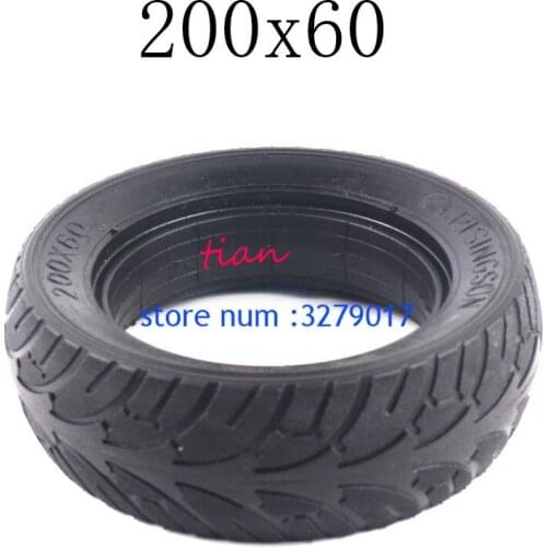 Free Shipping Hot Sale 200X60 8 Inches Scooter Solid Tire Fits for Electric Scooter Car Vacuum Tire ,electric Balance Car Scoote