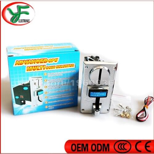 DIY game machine parts CH-926A Multi Coin Acceptor coin Selector Vending machines arcade part coin validator token acceptor