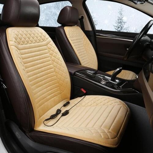 Hot High Quality Heated Car Seat Covers Cushion Seat Heater Car Heated Seat Cushion 12VFor Winter Heating Thermal Seatpad Car