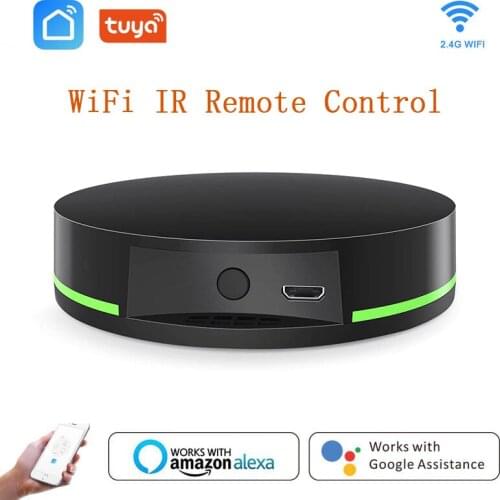 IR Remote Control Smart wifi Universal Infrared Tuya for smart home Control for TV DVD STB AC Works with Amz Alexa Google Home