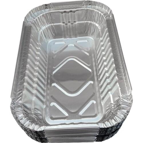 20Pcs/Set Aluminum Foil Grill Drip Pans for BBQ Weber Grills Cooking 700ml