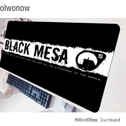 Half life mousepad gamer cute 800x400x3mm gaming mouse pad large desk notebook pc accessories laptop padmouse ergonomic mat