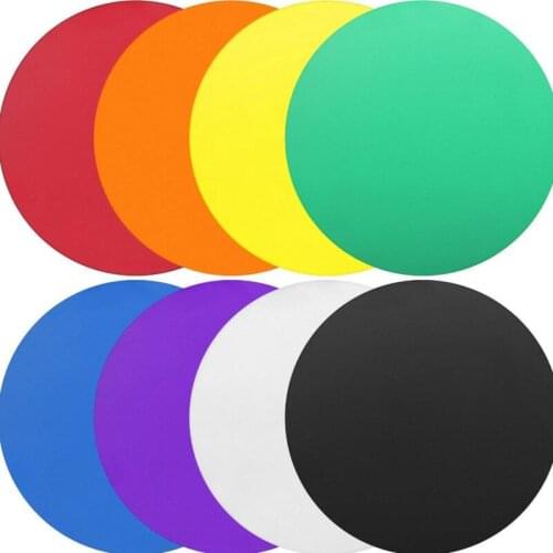 Cup Mats Round Silicone Non-Slip Heat Resistant Table Mats Coaster Placemat Table Mat Silicone Drink Placemat LX8205