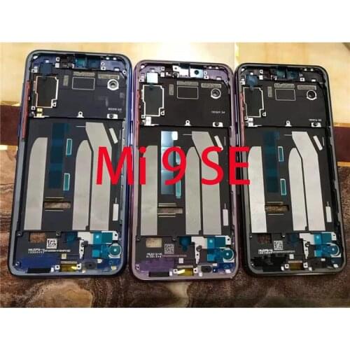 Original For Xiaomi Mi 9 SE Front Housing Chassis Plate LCD Display Bezel Faceplate Frame