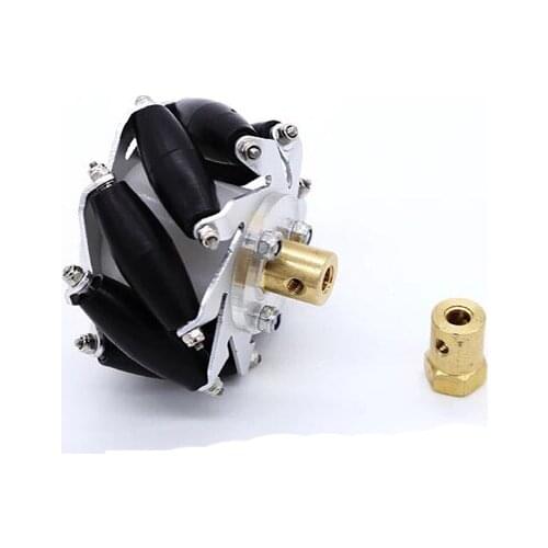 60mm Metal Mecanum Wheel Omni-Directional Omni Wheel Driving Universal Omnidirectional Wheel With Coupling/Cup Robocup/Robocon