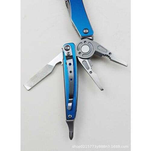 EDC Multitool Folding Knife Survival Tools Plier Pocket Scissors Camping Fishing Combine Multifuntional Pliers Screwdriver Bits