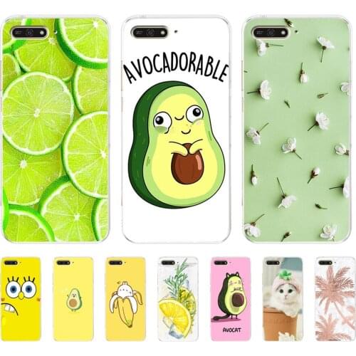 Soft Case For Silicone Back Cover For Cute Phone Cases Cover Bumper for Huawei Honor 7a 7c 5.7 7a Pro 5.7 7x 7s 7a 5.45 y5 2018