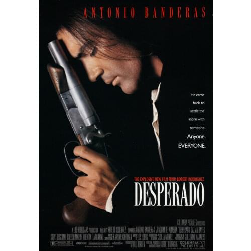 DESPERADO MOVIE Art Silk Poster Print 24x36inch