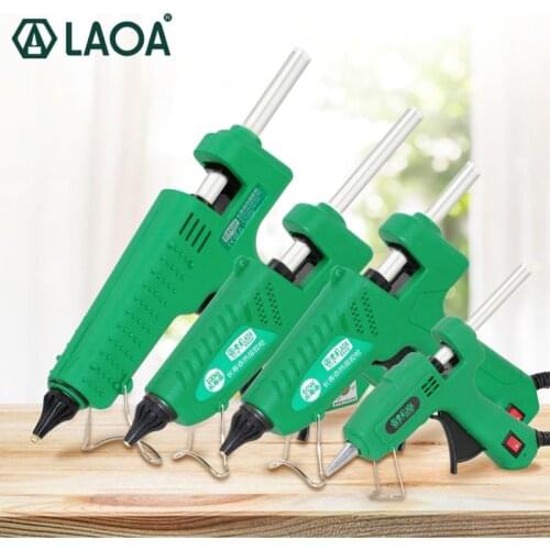 LAOA Glue Gun High Quality Industrial Hot Melt Glue with Free Sticks