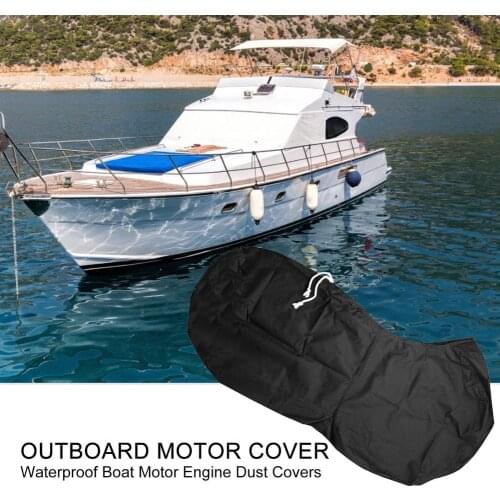 Outboard Motor Cover For Boat Waterproof Boat Motor Engine Dust Covers Ship Side Machine Protective Cover Full Rain Cover