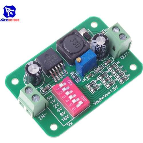 Diymore LM2596 DC-DC 5 -36V to 1.5 -33V Step Down Adjustable Power Supply for Arduino Raspberry
