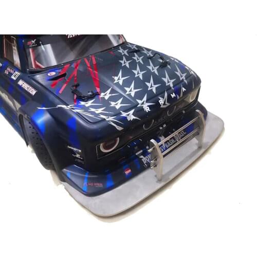 Radio control RC Car chassis guard armor skid plate protection front bumper for ARRMA F1 limitless infraction upgrade parts