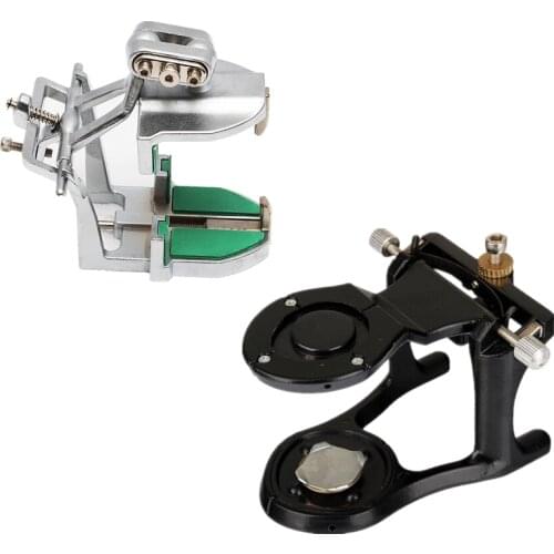 Dental Lab Adjustable Articulator Magnetic Magnet Material Full Mouth A2/Small Type Green/Black Color Teeth Model