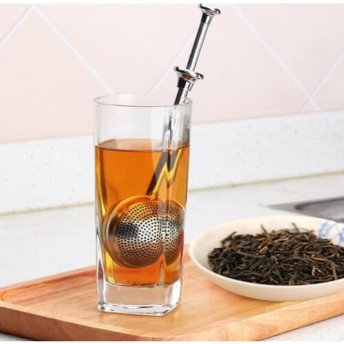 Mesh Tea Strainer Stainless Steel Tea Infuser Reusable Metal Tea Bag Filter Loose Leaf Green Tea Strainer for Mug Teapot Teaware