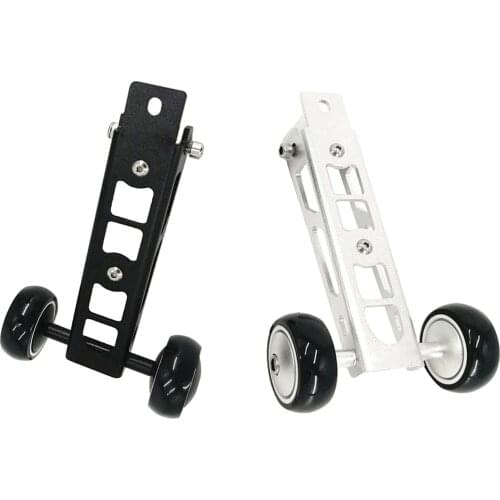 Folding Bike Easywheel For Birdy 2-3 Series Easy Wheel Aluminum Alloy Push Wheel Folding Bike Rear Easy Wheels Bike Stand Parts