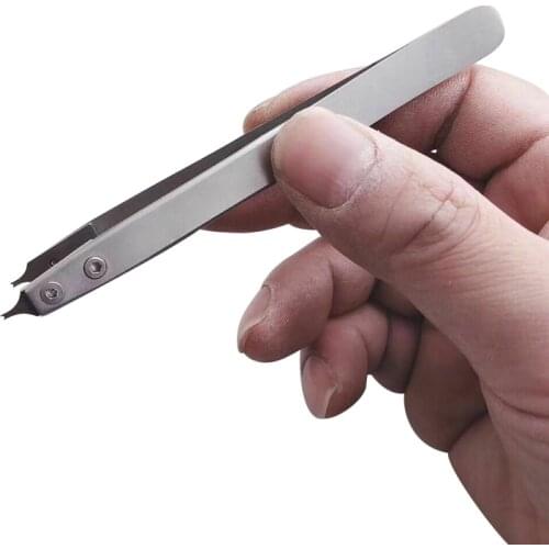 V Type 7825 Spring Bar Tweezer Lug Remover For Watch Repair Tweezer Lug Remover fork Tool for Rlx Tudor