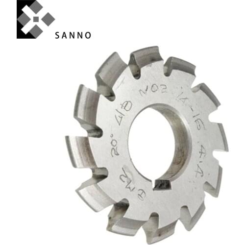 Can be customized 1/8, 3/16, 5/16 pitch disk type gear milling cutter rotary milling cutter for gear cutting