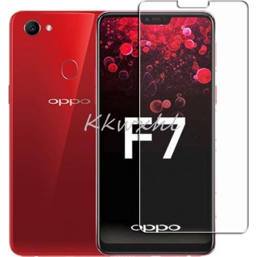 For OPPO F7 Glass Screen Protective Tempered Glass FOR OPPO F7 CPH1819, CPH1821, 1821 6.23" Protector Cover Film