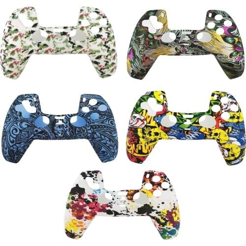 Gamepad Protective Cover Anti-slip Case For PS5 Controller For Nintendo Switch Case Silicone Cover Rubber Skin Grip Case