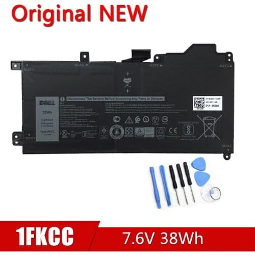 1FKCC NEW Original 09NTKM KWWW4 D9J00 Laptop Battery For Dell Latitude 7200 7210 2-in-1Series Tablet laptop 7.6V 38Wh
