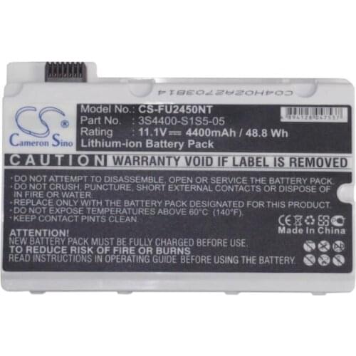Cameron Sino 4400mAh battery for FUJITSU Amilo C7000 C7002 C7010 One Pi2450 Pi2530 Pi2550 Pi3540 3S4400-S1S5-05
