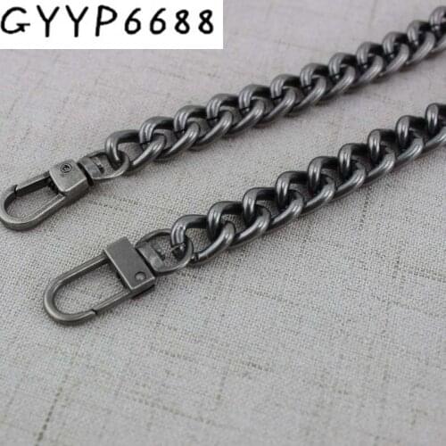 High quality 11mm NEW fashion Aluminum chain Bags Purses Strap Accessory Factory Quality Plating Cover Wholesale