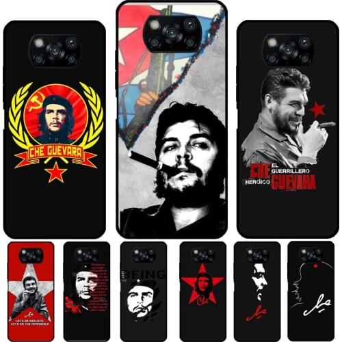 Che Guevara Smoking Cigar For Xiaomi Mi 11 Ultra Mi Note 10 Lite 10T Pro Cover For POCO F3 F2 X3 M3 Pro Phone Case