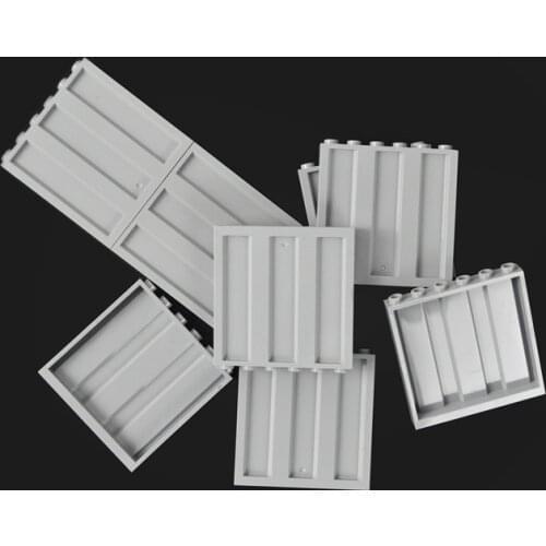 DIY Building Blocks Wall Bricks 1x6x5 Dots Educational Creative Military Plastic Toys For Children Compatible With Brand 23405