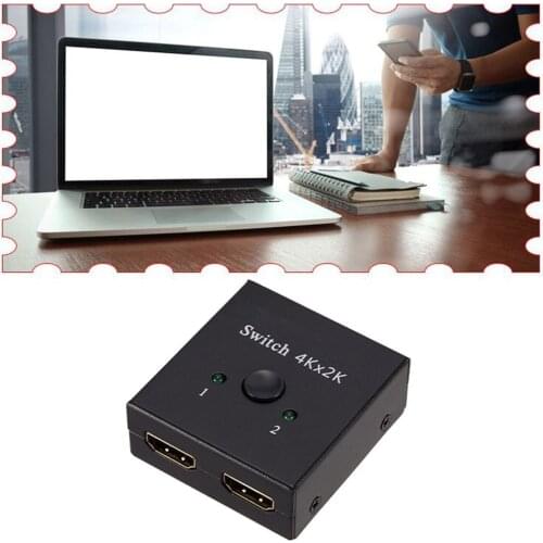 4K Bi-Direction HDMI 2.0 Cable Switch Switcher Splitter Hub HDCP 2 In 1 Out 1 In 2 Out Double-sided Splitter