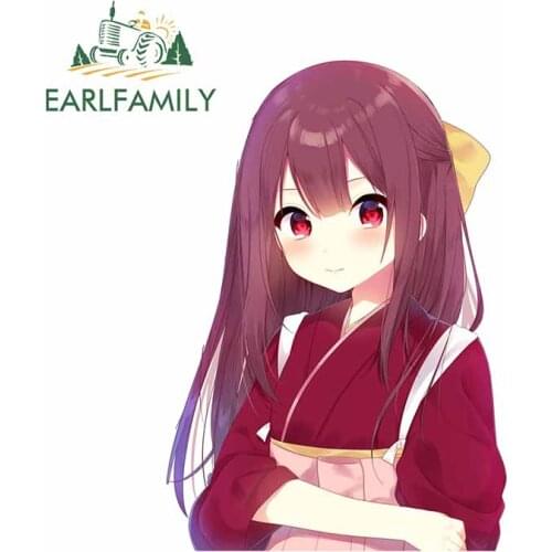 EARLFAMILY 13cm x 9.2cm For Anime Kantai Collection Motorcycle Car Stickers Car Accessories Decal Waterproof Decoration