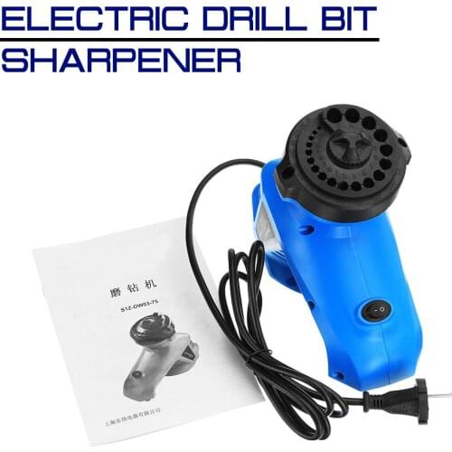 Electric Drill Bit Sharpener Twist Drill Grinding Machine Drill Grinder 3-12mm 220V Drill Milling Machine