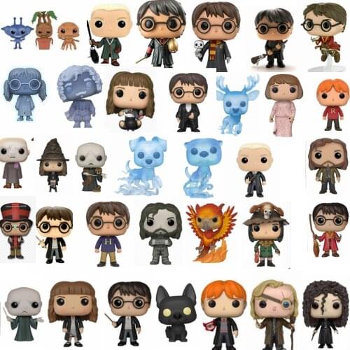 Funko Dobby 75# Luna 41# Myrtle 61# Potter Collection Model PVC Action figures Collection Model Toys for Children Birthday Gift