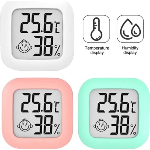 Indoor Temperature Humidity Meter Mini Digital Hygrothermograph Thermometer Hygrometer Accurate Measurement Instrument
