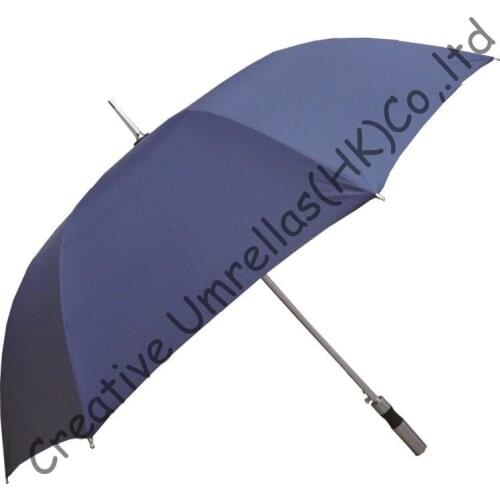 Mens alloy umbrellas,straight business drag spring umbrellas.14mm aluminum shaft and fiberglass ribs,auto open,business